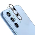 Miniatyrbillede 1 af 2: IMAK-kamerabeskyttelse af glas med objektivdæksel af akryl til Samsung Galaxy A54 - Sort Udgave Black