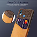 Pikkukuva 2 / 2: Bofink Samsung Galaxy A40 Card Kuoret - Oranssi Orange