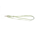 Miniatyrbillede 1 af 2: Universal crossbody-læderhalsrem med gennemsigtig pude - Lysegrøn Green