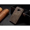 Pikkukuva 2 / 2: Samsung Galaxy S7 DG.MING Kaksi Yhdessä Nahka Lompakko Kuori - Kahvi Brown