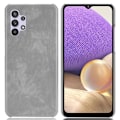 Pikkukuva 1 / 2: Croco Samsung Galaxy A32 kotelot - Harmaa Silver grey