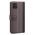 Pikkukuva 2 / 2: Aito nahkakotelo luottokorttipaikoilla Samsung Galaxy A03 Core - Ruskea Brown