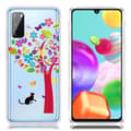 Pikkukuva 1 / 2: Deco Samsung Galaxy A41 kuoret - Värikäs Puu Multicolor