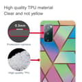 Miniatyrbillede 2 af 2: marmor Samsung Galaxy S20 FE 5G / S20 FE etui - Rose / grøn og blå Gradients Multicolor