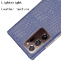 Miniatyrbillede 3 af 6: Croco Etui Samsung Galaxy Note 20 Ultra - Mørkeblå Blue