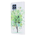 Pikkukuva 2 / 2: Wonderland Samsung Galaxy M53 5G flip kuoret - Vihreä Puu Green