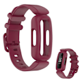 Miniatyrbillede 1 af 2: Fitbit Ace 3 / Inspire 2 integreret urrem - Rødvin Red