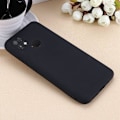 Miniatyrbillede 2 af 6: Matte Liquid silikone cover til Xiaomi Poco C40 - Sort Black