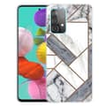 Miniatyrbillede 1 af 2: Marble Samsung Galaxy A13 4G Etui - Grå / Hvid Marmor Tile Multicolor