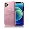 Miniatyrbild 1 av 2: iPhone 12 Mini skal med korthållare - Rosa Rosa