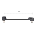 Miniatyrbillede 2 af 2: STARTC DJI Mavic Pro / Mavic Mini lightning port-kabel Black
