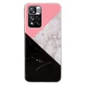 Miniatyrbilde 1 av 2: Marble Xiaomi Redmi Note 11 Pro Plus 5g / 11 Pro 5g Etui - Tre Color Splicing Multicolor