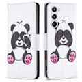 Miniatyrbillede 1 af 2: Wonderland Samsung Galaxy S23 Flip Etui - Panda White
