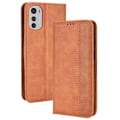 Pikkukuva 1 / 2: Bofink Vintage Motorola Moto E32 Nahkakotelo - Ruskea Brown