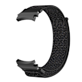 Miniatyrbillede 4 af 6: Samsung Galaxy Watch 5 (44mm) / (40mm) / 4 (44mm) / (40mm) nylon urrem - Sort Black