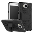 Miniatyrbillede 1 af 2: Huawei Y6 (2017) Cover med dæk-motiv - Sort Black
