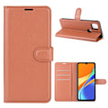 Miniatyrbillede 1 af 2: Classic Xiaomi Redmi 9C Flip etui - Brun Brown