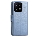 Miniatyrbillede 2 af 2: Glat og tyndt premium Xiaomi 13 læderetui - Blå Blue