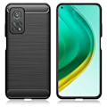Miniatyrbillede 1 af 2: Carbon Flex Etui Xiaomi Redmi K30S / Mi 10t Pro 5g / Mi 10t 5g - Sort Black