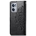 Miniatyrbillede 2 af 2: Mandala OnePlus Nord Ce 2 5g Flip Etui - Sort Black