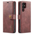 Pikkukuva 1 / 6: DG.Ming Samsung Galaxy S23 Ultra 2-in-1 Lompakko Suojakotelo - Punainen Red