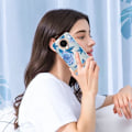 Miniatyrbillede 2 af 2: Supertyndt og holdbart softcover til Nokia G20 / G10 - Lilla Pæon Purple