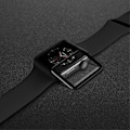 Pikkukuva 2 / 2: Apple Watch Series 4 44mm 3D kokonaan peittävä katkaistu lasi kellon näyttö suojakalvo - Transparentti Transparent