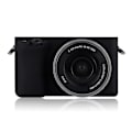 Miniatyrbillede 1 af 2: Sony Alpha A6300/A6000 fleksibel blød silikone etui - Sort Black