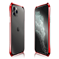 Pikkukuva 1 / 2: Luphie Bat iPhone 11 Pro Max Alu-puskuri + lasi - Punainen Red