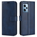 Pikkukuva 1 / 6: Lompakko Nahkakotelo For Xiaomi Redmi Note 12 Pro - Sininen Blue