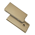 Miniatyrbild 1 av 2: Huawei P30 Lite Adsortion läderfodral - Guld Guld