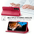 Miniatyrbild 2 av 2: LC.Imeeke läder Samsung Galaxy S23 Plus fodral - Rosa Rosa