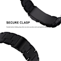Miniatyrbillede 3 af 4: Apple Watch SE 2022 (44 mm) urrem med 3 perler i resin med klart cover - Sort Black