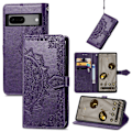Miniatyrbillede 4 af 6: Mandala Google Pixel 7a Flip Etui - Lilla Purple