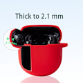 Miniatyrbillede 4 af 6: BOSE QuietComfort Earbuds II silikoneetui med spænde - Sort Black