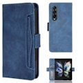 Pikkukuva 1 / 2: Moderni Nahkalaukku For Samsung Galaxy Z Fold3 5G - Sininen Blue
