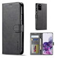 Miniatyrbillede 1 af 2: LC.IMEEKE Samsung Galaxy S20 Plus Flip Etui - Sort Black
