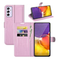 Miniatyrbillede 2 af 2: Classic Samsung Galaxy Quantum 2 Flip etui - Lyserød Pink