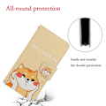 Pikkukuva 2 / 2: Wonderland Samsung Galaxy A51 flip kuoret - Sarjakuva Eläin Brown