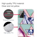 Miniatyrbilde 2 av 2: Marmordesign Samsung Galaxy A03s deksel - Trekant Blitz Mønster Multicolor