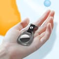 Pikkukuva 2 / 2: AirTags hiilikuitu TPU kansi avaimenperällä - Harmaa Silver grey
