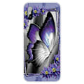Miniatyrbild 1 av 2: Butterfly läder Xiaomi Redmi 9A fodral - Lila Lila