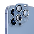 Pikkukuva 1 / 2: ENKAY iPhone 13 Pro Max / 13 Pro alumiini karkaistu lasi kameran linssin suojus - Sininen Transparent
