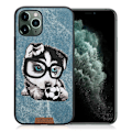 Miniatyrbillede 1 af 2: Nimmy sødt kæledyr iPhone 11 Pro Max broderet cover - Blå Blue