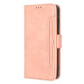 Miniatyrbillede 3 af 6: Stilfuldt Læder Etui med Pung til Samsung Galaxy A04e - Lyserød Pink