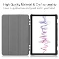 Miniatyrbillede 2 af 2: Tri-fold Leather stander etui til Huawei MatePad 10.8 - Sort Black