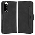 Pikkukuva 1 / 2: Moderni Nahkalaukku For Sony Xperia 5 Iv - Musta Black