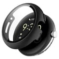 Google Pixel Watch-deksel med herdet glass - Svart Black