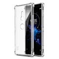 Miniatyrbild 1 av 2: IMAK Sony Xperia XZ2 mobilskal i skyddande TPU material skyddande böjbar tillkommer skärmskydd explosionssäkert - Transparent Transparent