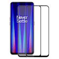 Miniatyrbillede 1 af 2: 2 stk AMORUS ekstra stærk skærmbeskyttelse af glas til OnePlus Nord CE 2 5G Transparent